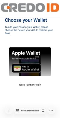 Mobile wallet iOS